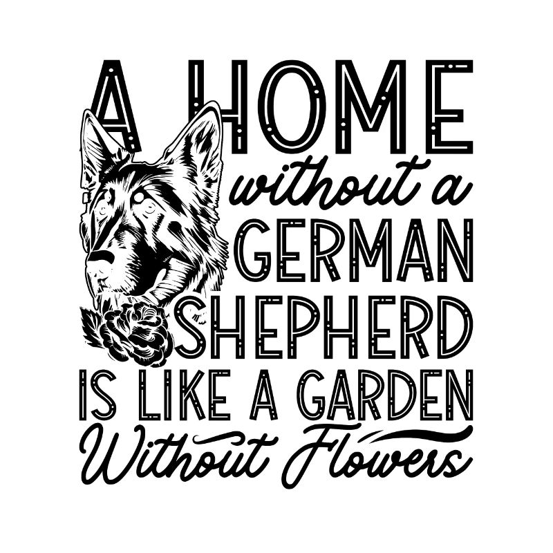A Home Without A Canine German Shepherd Lover