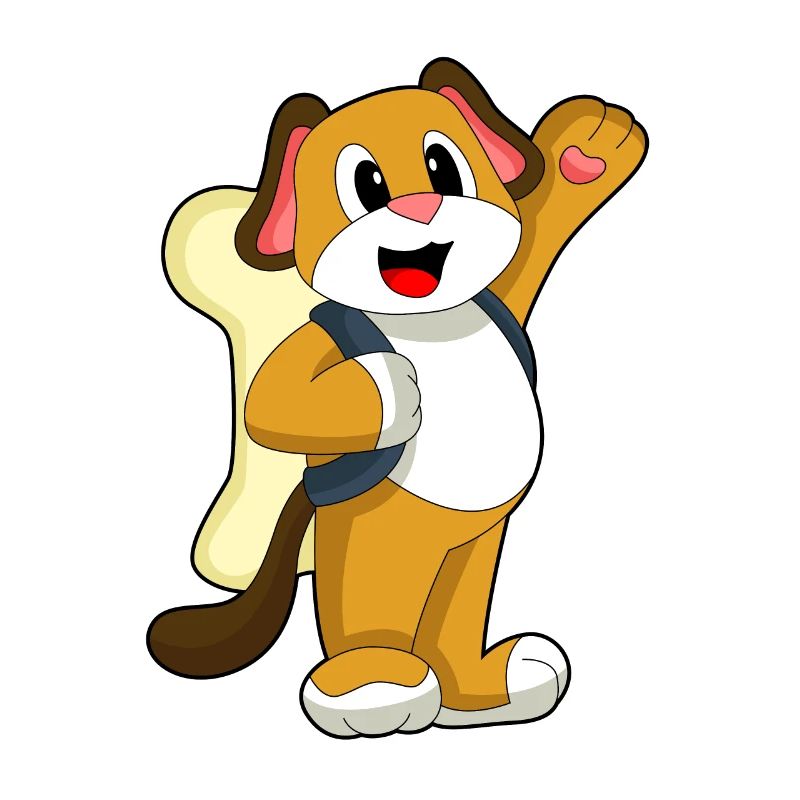 Dog Bone Backpack