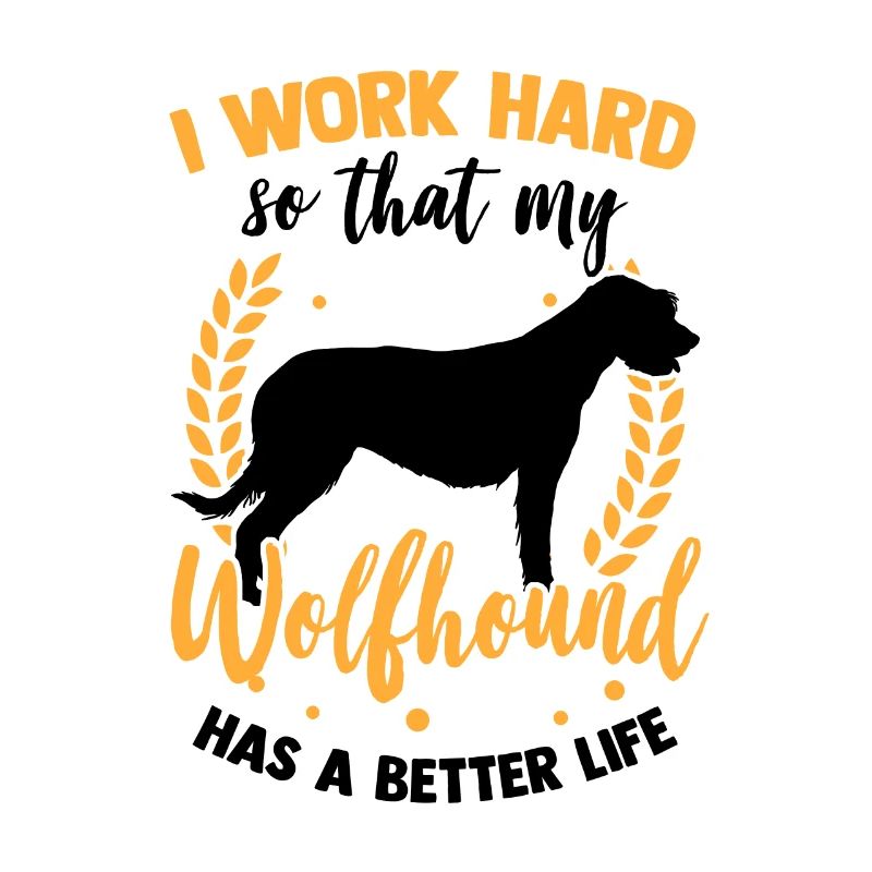 Travailler pour mon Irish Wolfhound Wolfhound