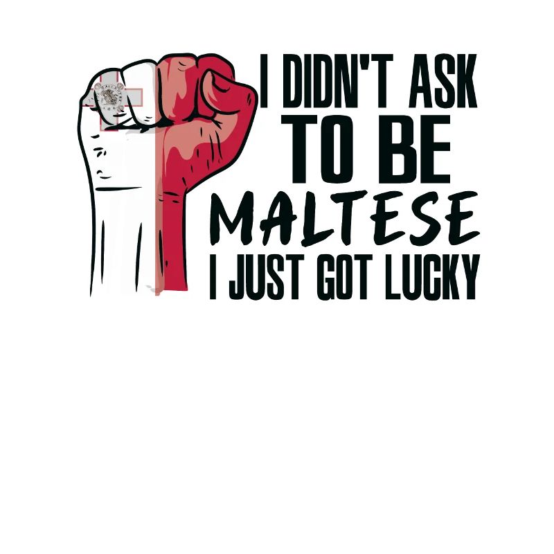 Maltese Pride Malta Flag Grown Maltese Roots