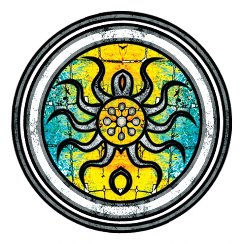 Abstract Octopus with Mandala Pattern