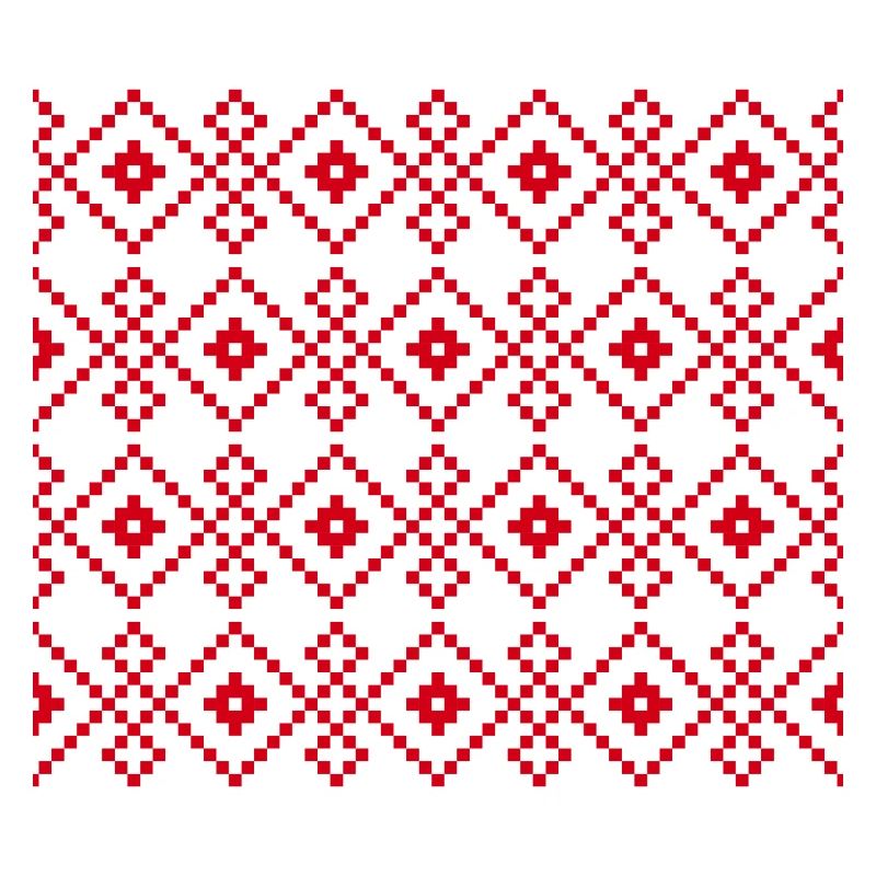 Weihnachtlicher einfarbiger Pullover (rot)