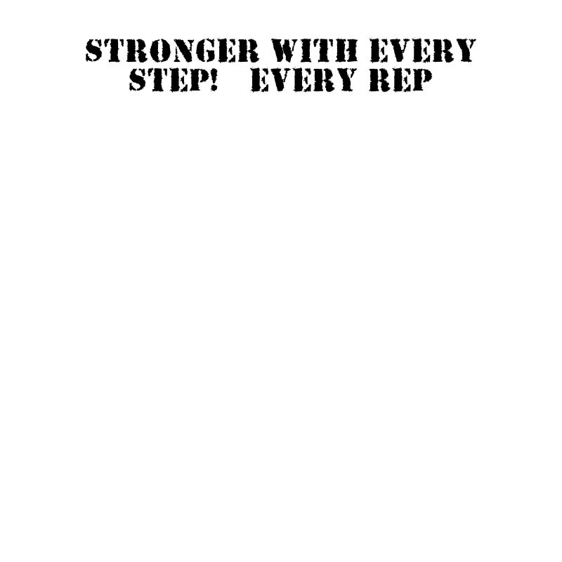 Fitness - Stronger with every step, every rep