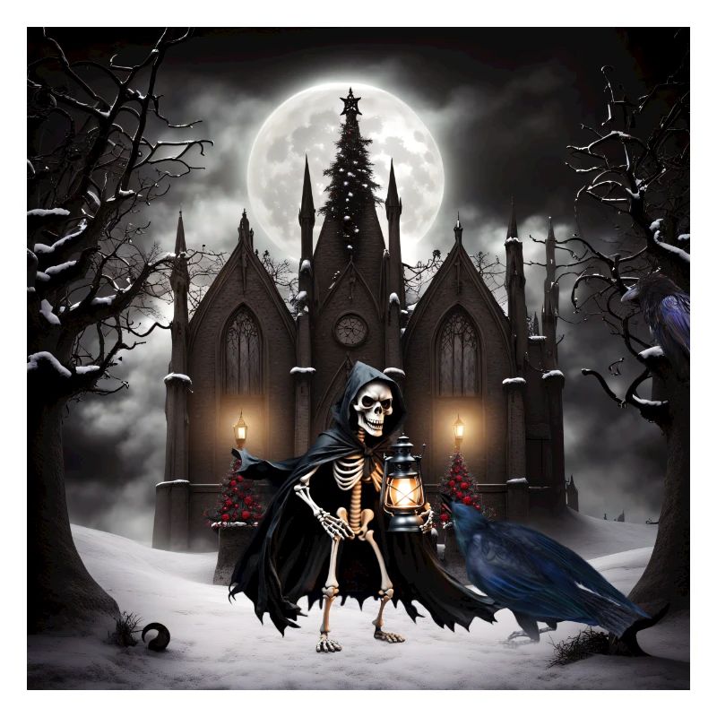 On a terrifying, dark night