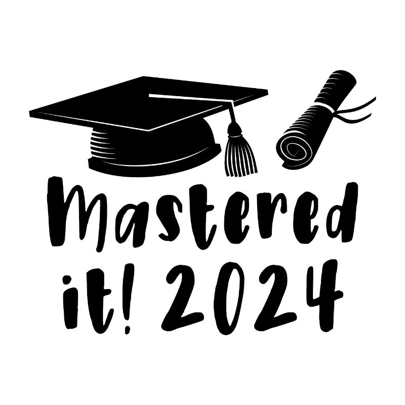Mastered 2024 Diplôme de Master Diplômé 2024