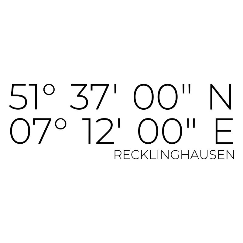 Coordinates Recklinghausen
