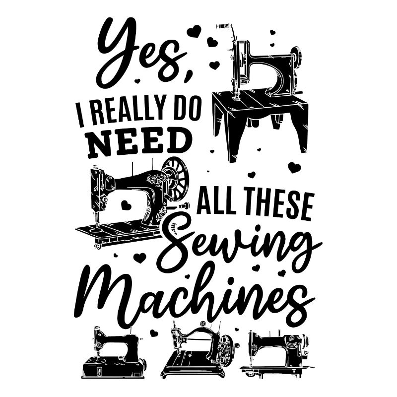 I Really Do Need All These Sewing Machines - Sewin