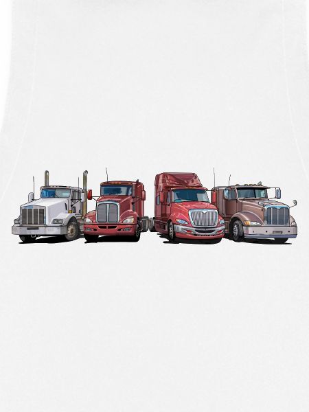 Semi-remorques, camions