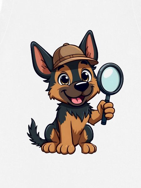 Deutscher Schäferhund Offizier