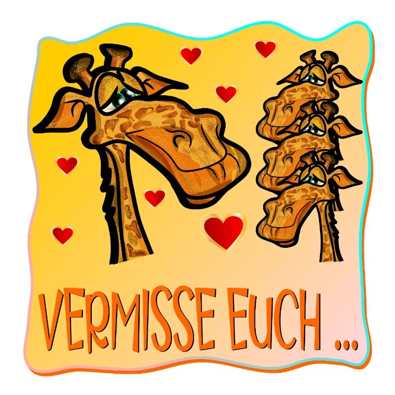 VERMISSE EUCH ABSCHIED TEAM GIRAFFE