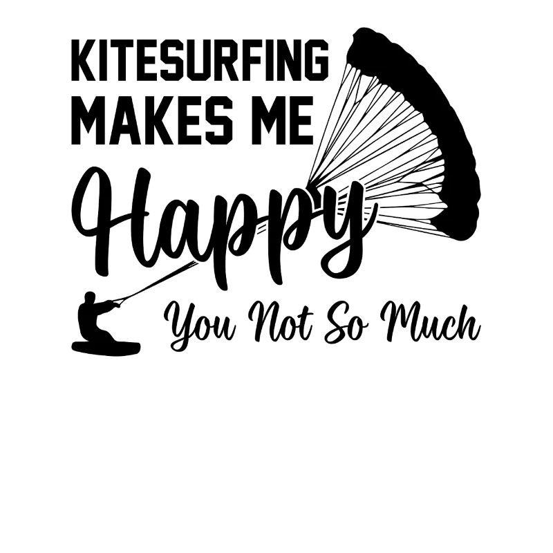 Le kitesurf me rend heureux, pas tant que ça -