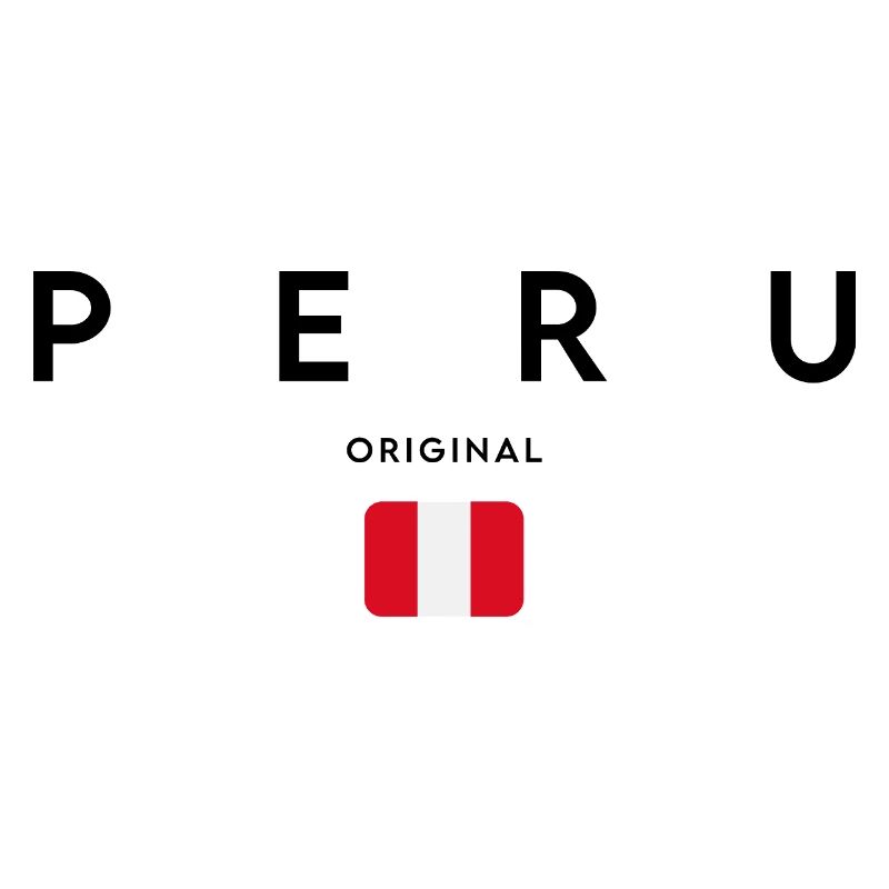 Peruvian pride, minimalist sleek design