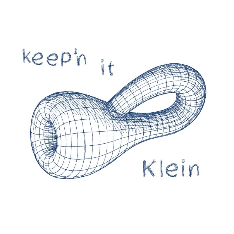Klein Bottle Mathematical Manifold