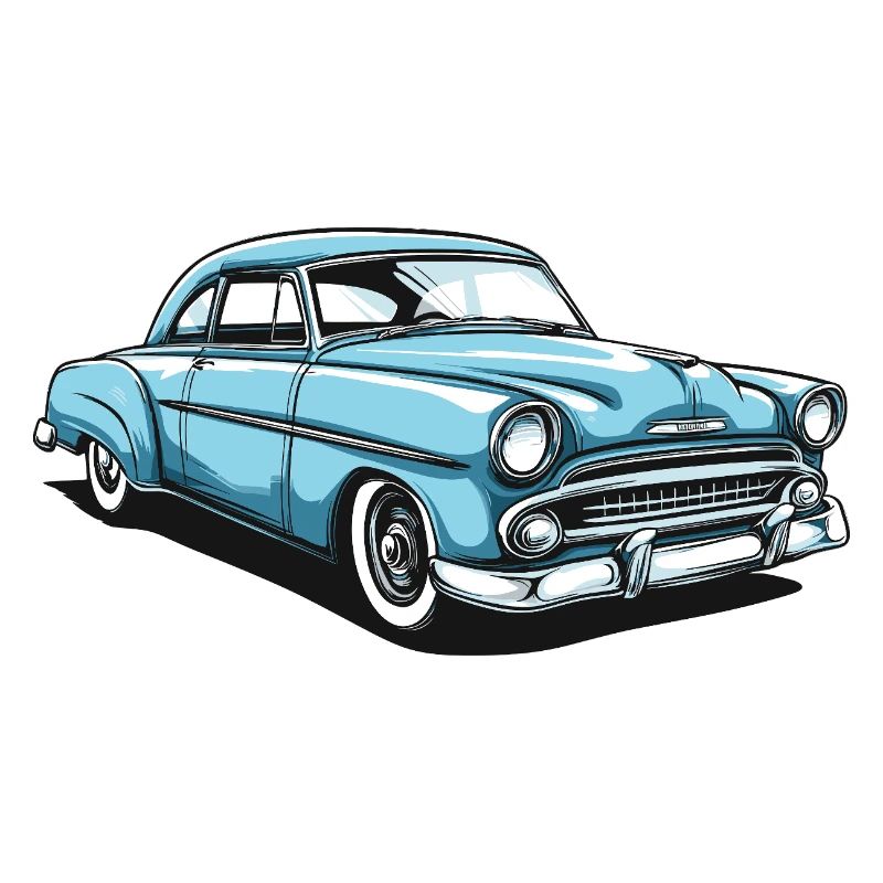 Nostalgisches Retro-Auto Design