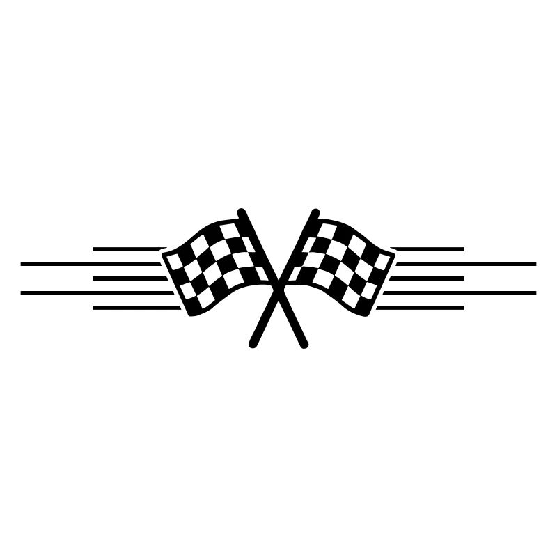 Course de drapeaux de course