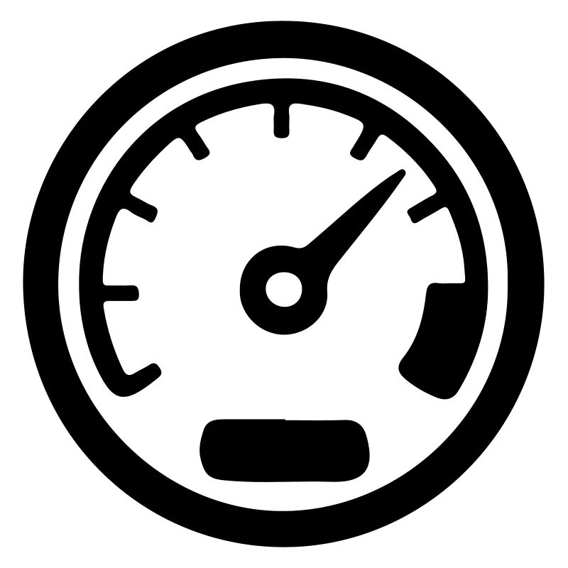 Speedometer Kmh Speed Icon