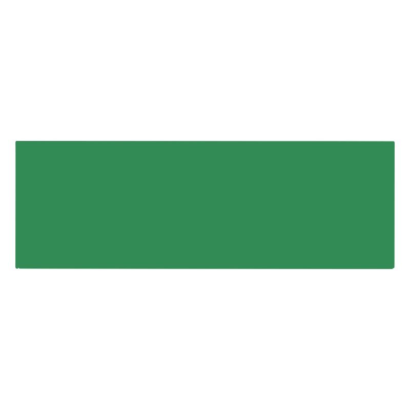 Abstract Green Rectangle Print