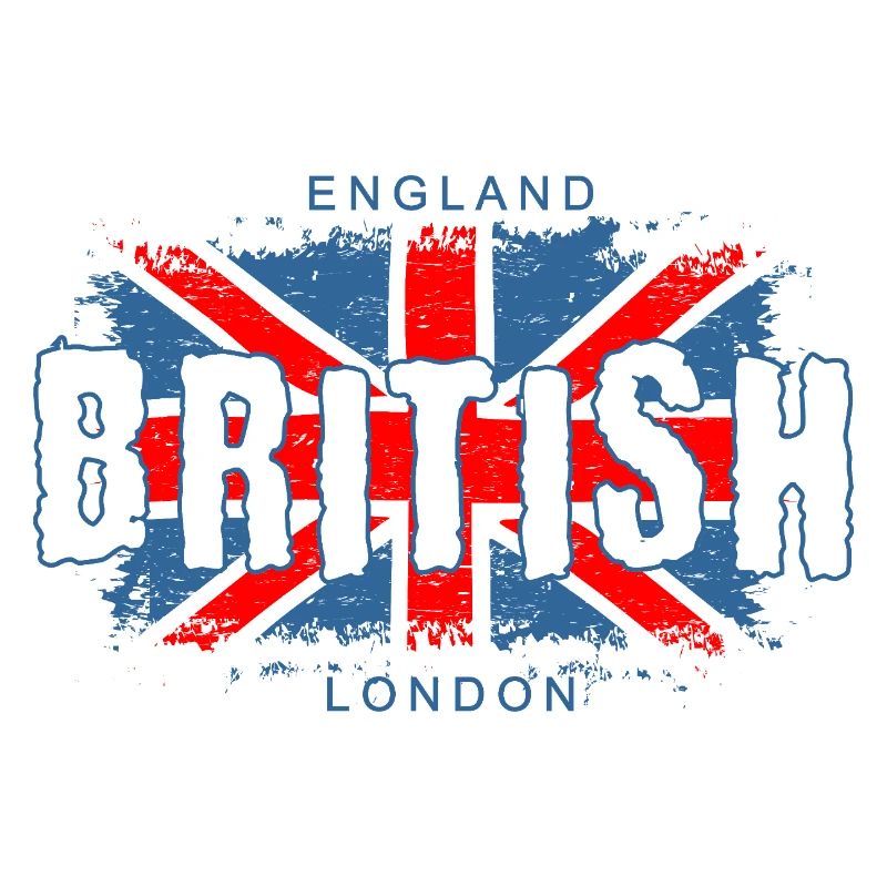 Conception graphique du drapeau britannique de l'Angleterre