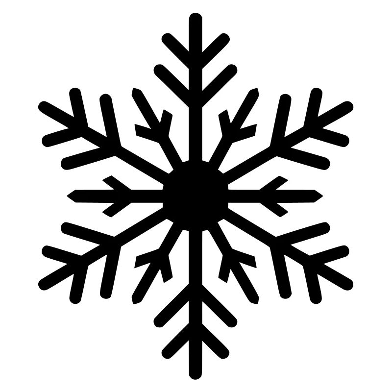 Flocon de neige, cristal de glace, couleur variable