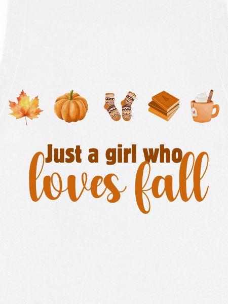 Herbstliebendes Mädchen Design, Fall Vibes