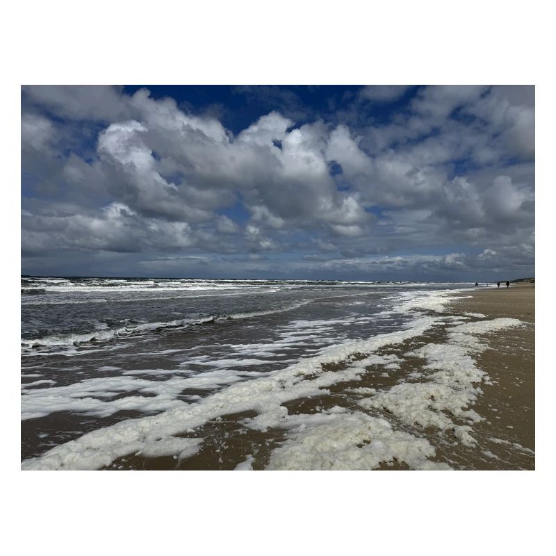 Coastal Magic: Waves and Clouds Holland