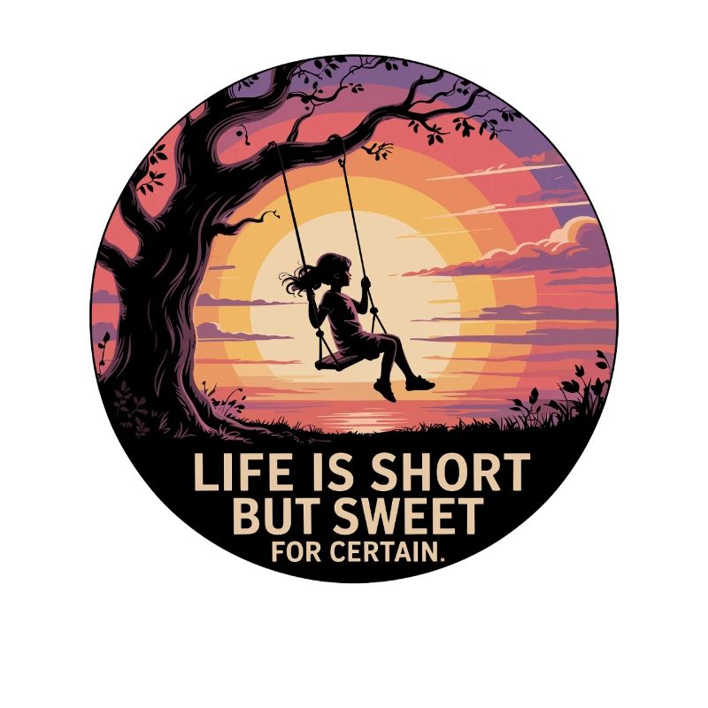 LA VIE EST COURTE MAIS DOUCE, C’EST CERTAIN
