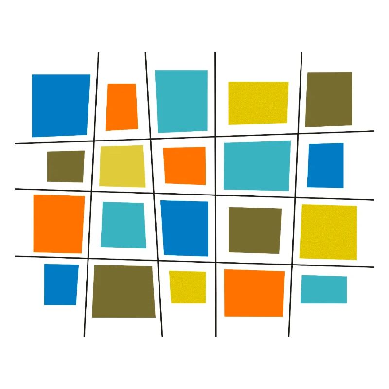 Farbiges Patchwork von Cean