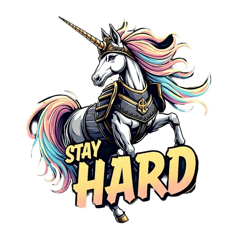Armure de licorne Restez dur