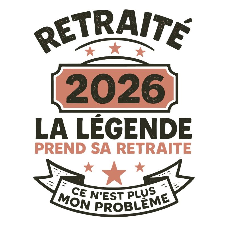 Retired 2026 It's not my problem anymore humor