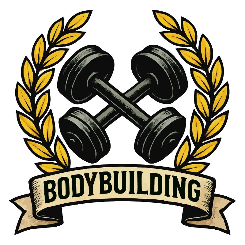 Musculation avec haltères de laurier