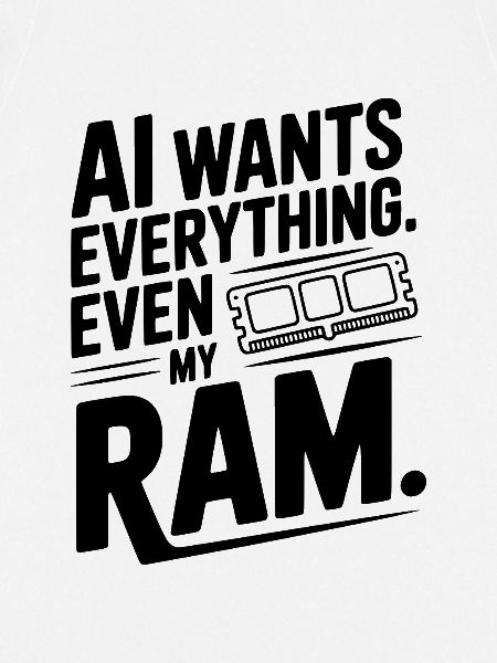 KI will alles. Sogar mein RAM.