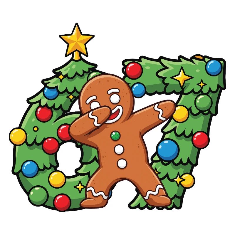 67 Meme-Lebkuchentanz auf dem Weihnachtskranz
