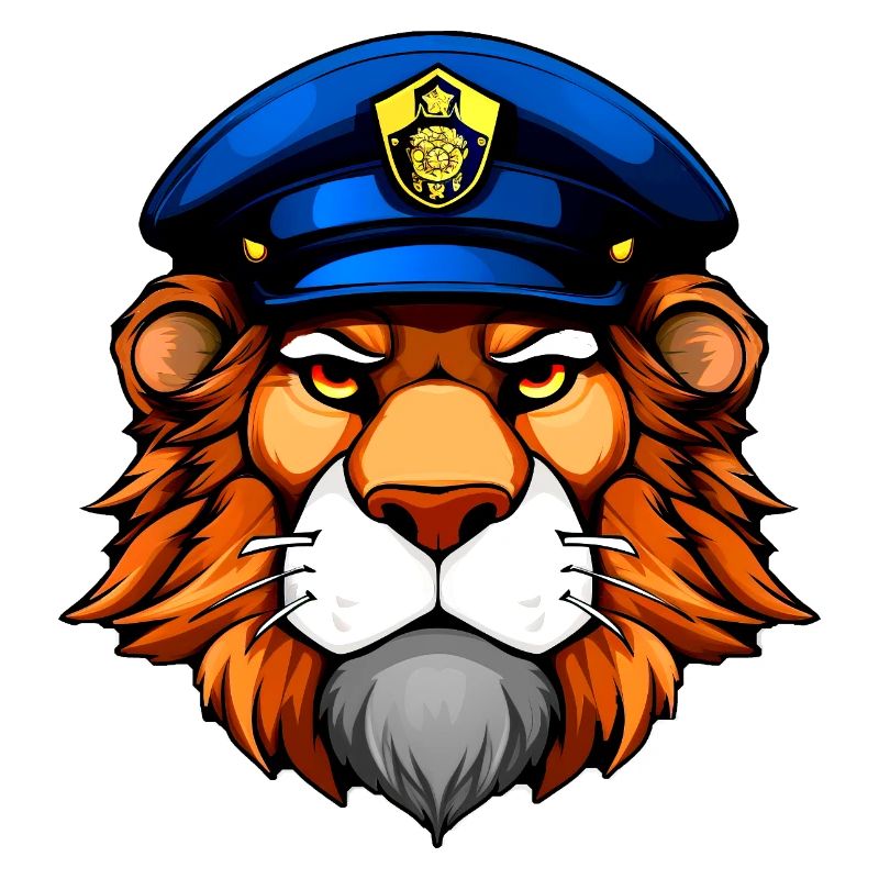 Polizei Löwe