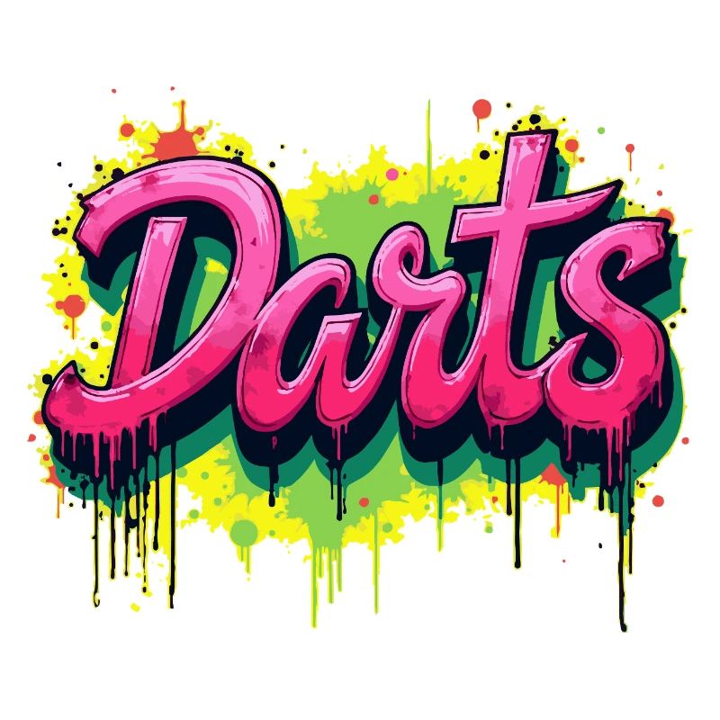 Fléchettes, fléchettes, graffitis