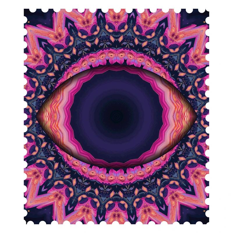 Psychedelic Eye Mandala