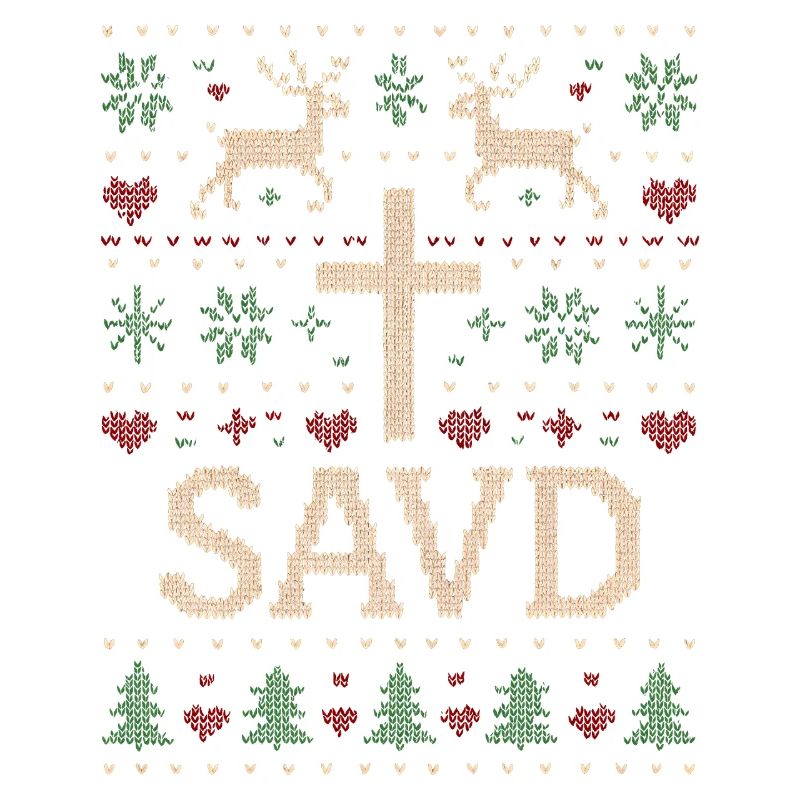 Weihnachtspullover gerettet Christlicher Glaube Je