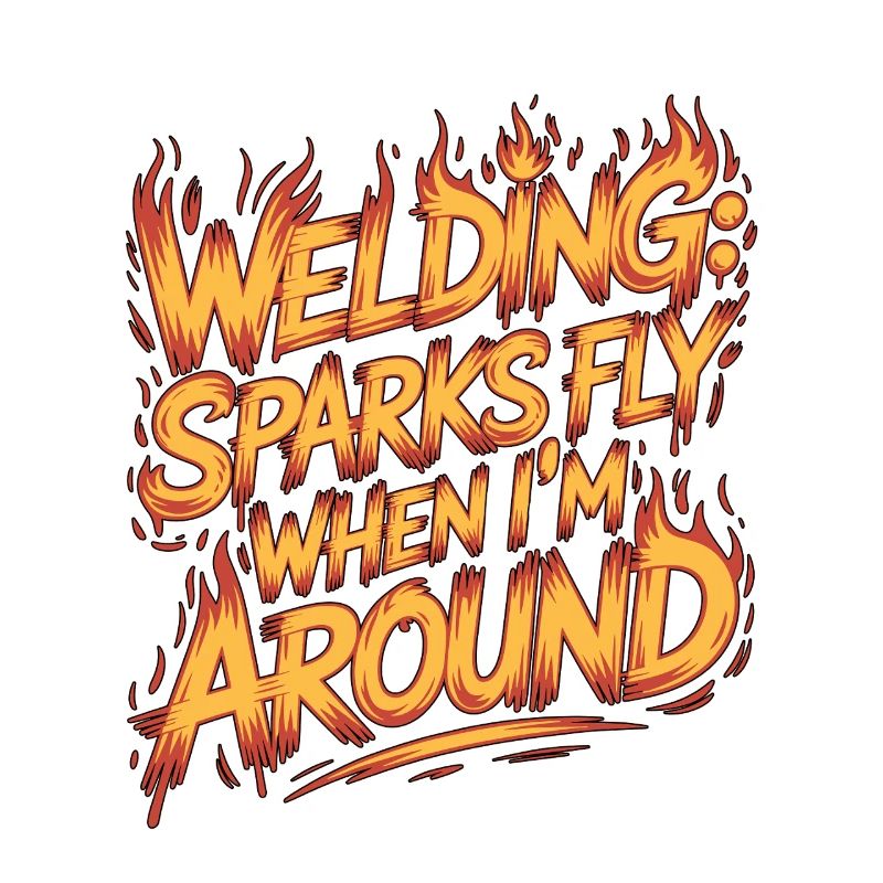 Welder Welding Sparks Fly When I'm Metalwork