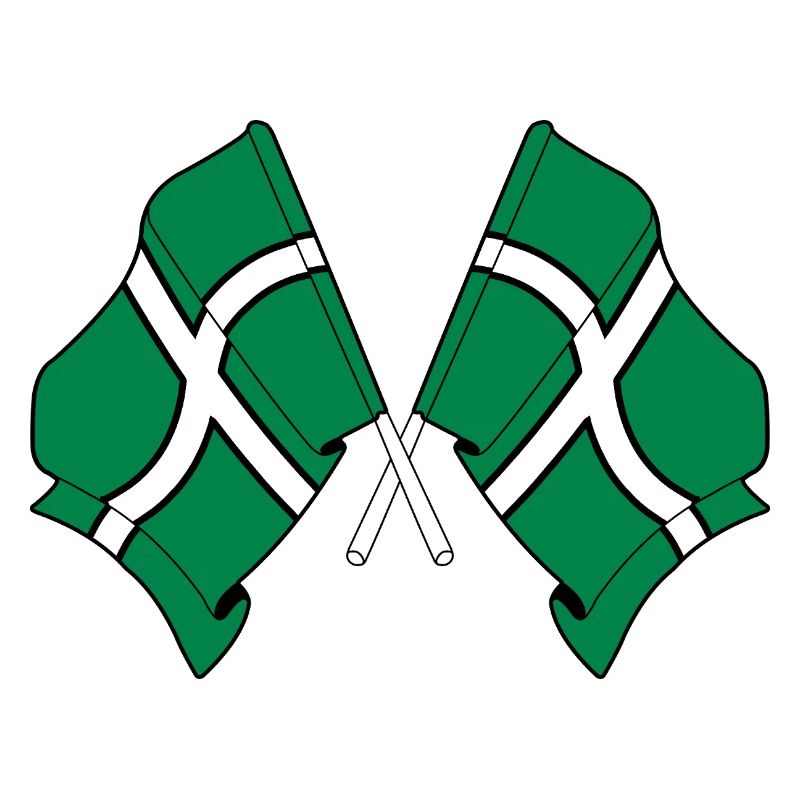 Devon Crossed Flags