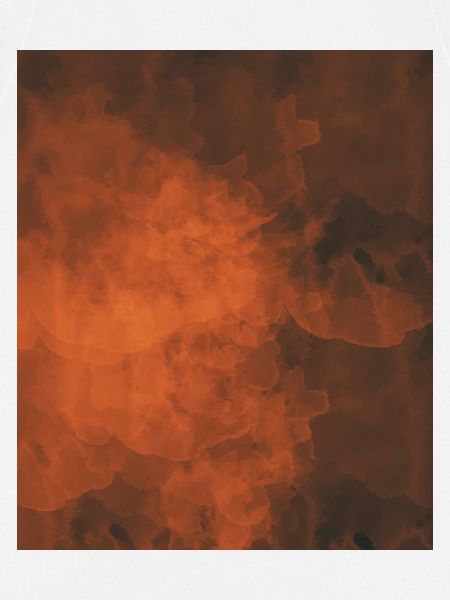 Flammiger Nebel Farbspiel