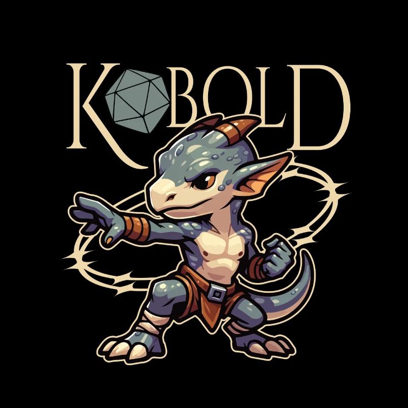 Kobold Warrior and Dice