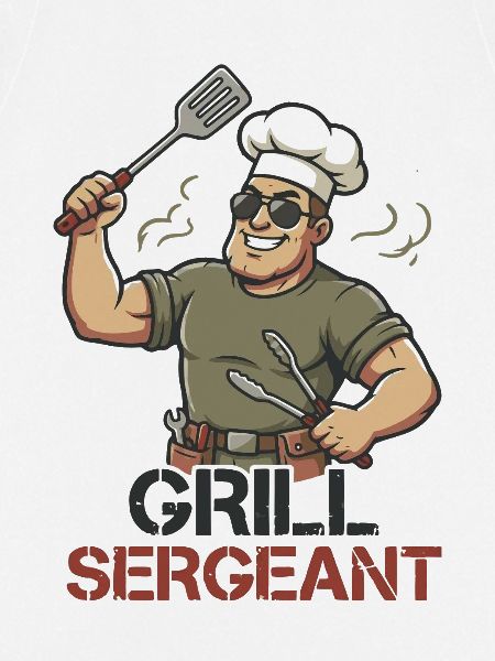 Grill Sergeant Lustiger BBQ Grillchef