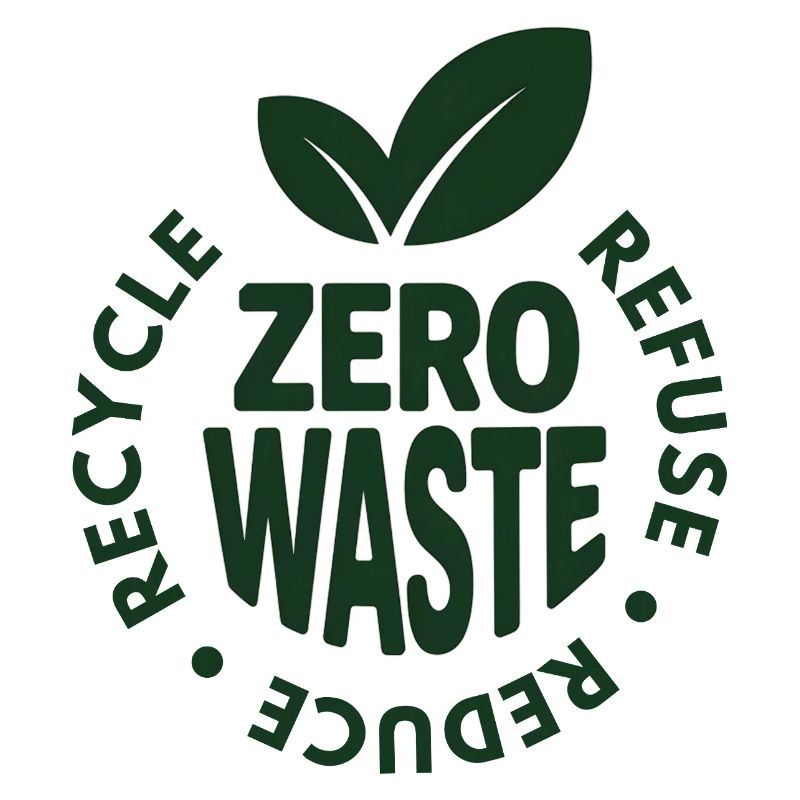 Zero Waste Eco-Friendly Badge Design