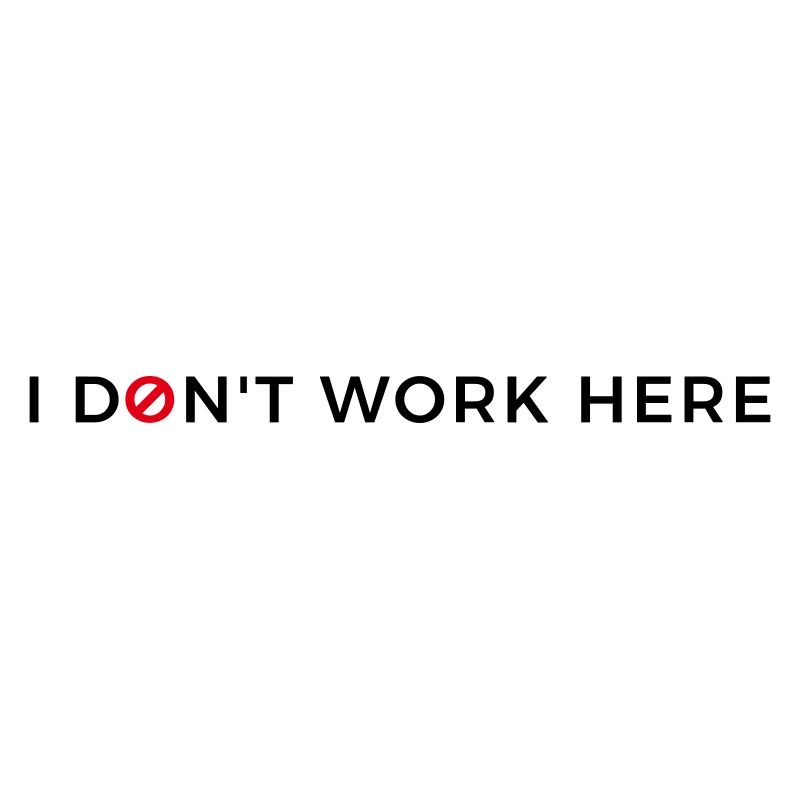 I don't work here.