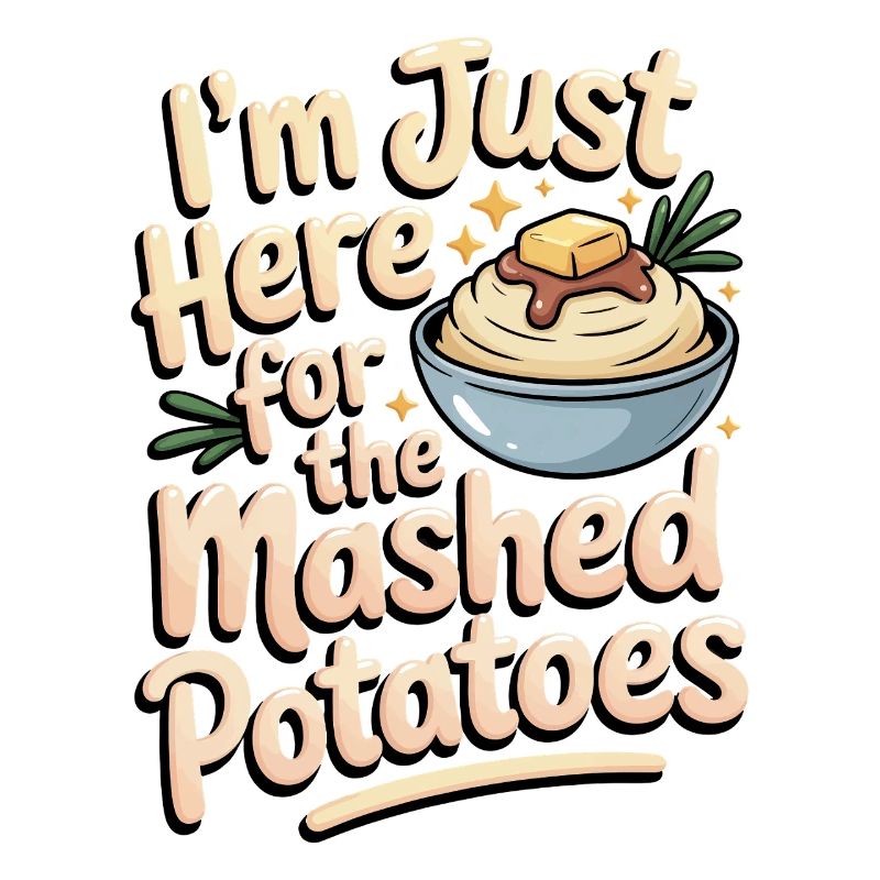 I'm only here for the mashed potatoes
