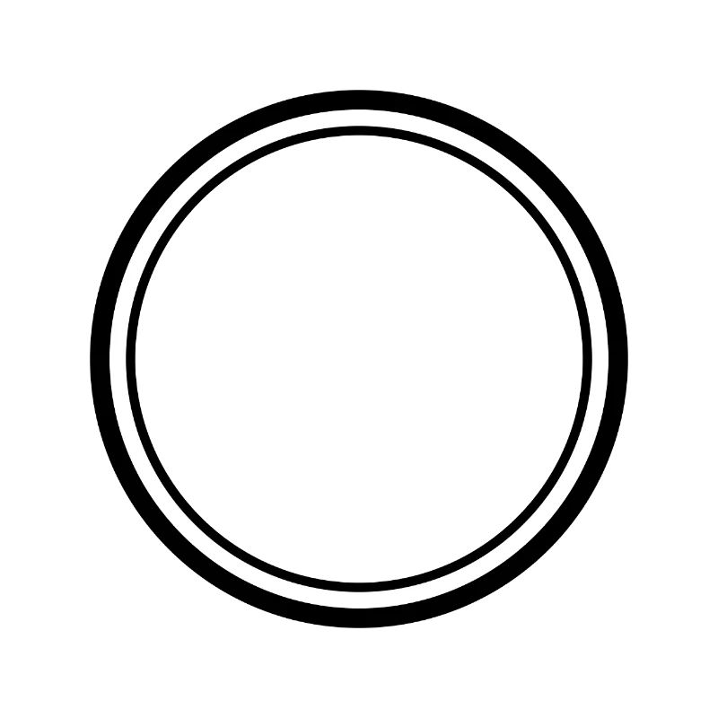 Double Circle Frame
