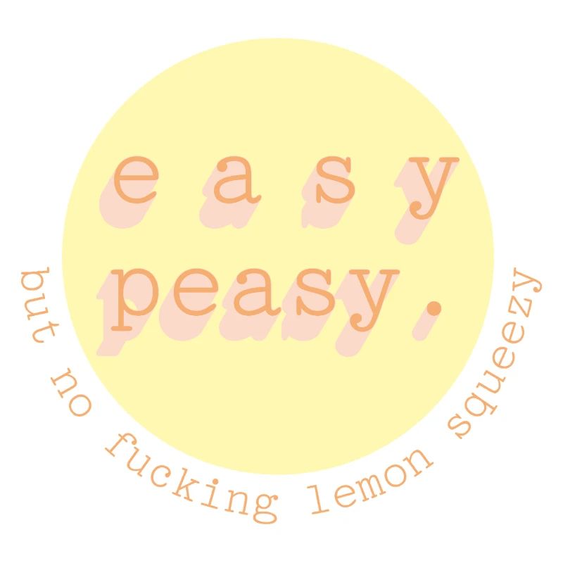 Easy Peasy Lemon Circle