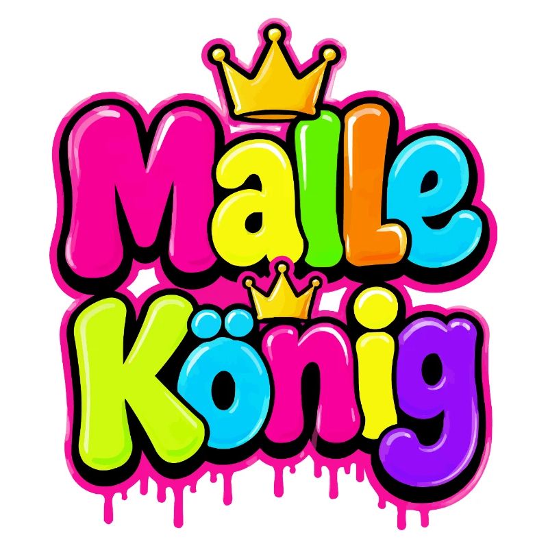 Collection royale de graffitis en couleur