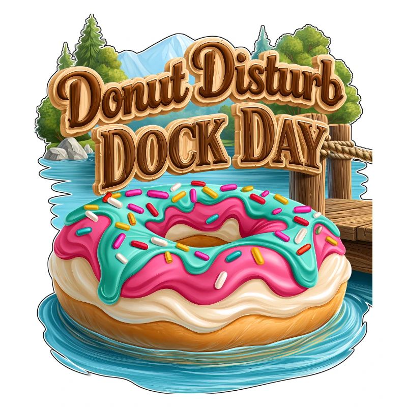Donut Disturb Dock Tag