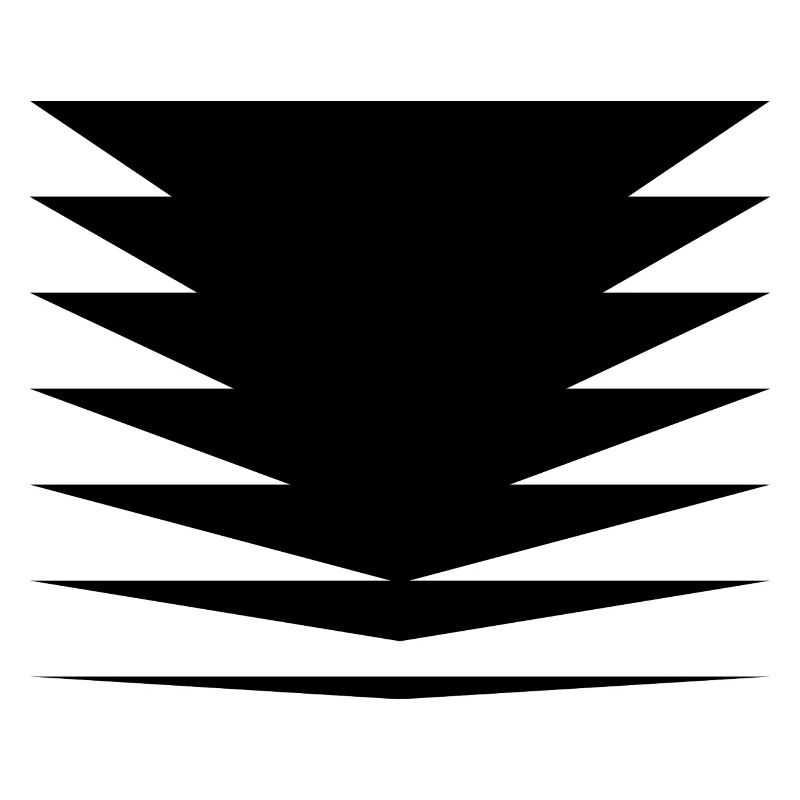 Black triangles design
