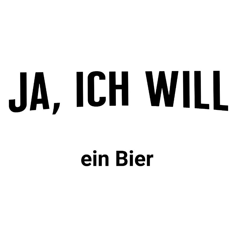 Ja, ich will - Ein Bier